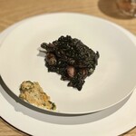 eman - ホタルイカとイカ墨のパエリヤ