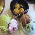 じゅうじゅうカルビ - 16　ゴマ団子＆アイス