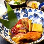 金目鯛煮付け定食