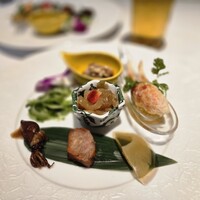 フカヒレ専門店 銀座七芳 - 前菜盛り合わせ