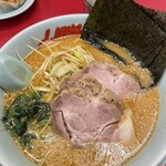 ラーメン山岡家 - 特製味噌ネギチャーシュー　並　脂少なめ