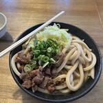 いこい - 馬肉かけうどん