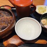 鰻う おか冨士 - 上ひつまぶし(うなぎ2尾)