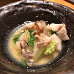 恵比寿 鮨 ふじまさ - 蛤の茶わん蒸し
