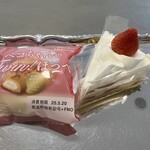 不二家 - 料理写真:ペコちゃんツインほっぺ、プレミアムショートケーキ
