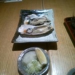 手打ち蕎麦 寺田家 - 生牡蠣