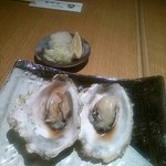 手打ち蕎麦 寺田家 - 蒸し牡蠣