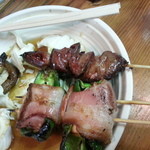 焼鳥 長者 - Ｐチーズ＆キモ