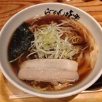 利尻らーめん味楽 新横浜ラーメン博物館店 - 焼き醤油ラーメン レギュラー（1100円）