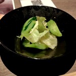 鰻 炭焼 ひつまぶし 美濃金 神田本店 - 浅漬け