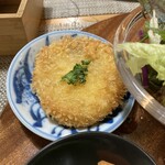 日替わり定食屋 マリポサキッチン - これ、中は大根なんですよ