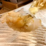 鮨 起承転結 - 活ツブ貝北海道育ち♡