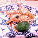 鮨 起承転結 - 食べやすいように外しての、酢橘添え♡