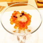 鮨 起承転結 - イクラのカクテル♡