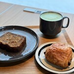 RONIN Coffee - Matcha Latte is also available.