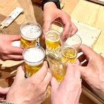 すしやのたい悟 - 同じく、ハートランドビールで乾杯