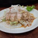 華成楼 - 前菜（蒸し鶏冷菜）