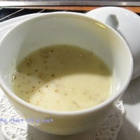 横浜うかい亭 - 新じゃがのあたたかいスープ