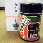 手打ちそば 梅蕎麦 - 頂いた七味唐辛子