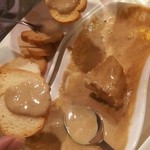 赤白 - 残ったソースはラスクで！