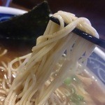 麺屋 もり田 - ちょっと固めの麺