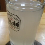 みさき庵 - 麦焼酎のそば湯割り