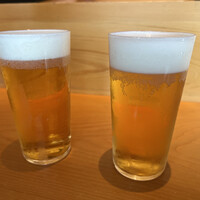 SUSHI TOKYO TEN、 横浜店 - 生ビール　たぶん@800円