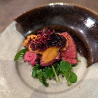 伊勢宮川の里 鄙茅 - 濃厚雲丹とステーキ