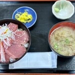 みなと市場 小松鮪専門店 - 赤身鮪丼にサービスして頂き感謝✨