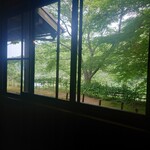 地鶏焼 ふかせ - カウンター席からの眺め