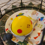 文鳥カフェ - パティシエ ジュン ホンマとのコラボケーキ