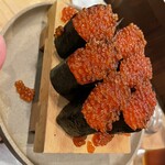 串劇場 徳永座 - いくら寿司6貫