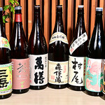 舎那 - プレミアム焼酎など・・・取り揃えております
