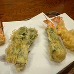 天ぷら 佐久間 - 今回は野菜のコース