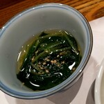 季節料理 いちい - 壬生菜お浸し