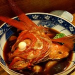 季節料理 いちい - 金目鯛荒炊き