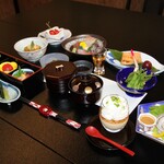 光兎の宿 あらかわ荘 - 料理写真:季節の会席コース