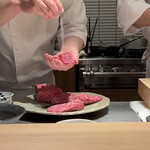 肉割烹 上 - 