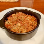 ビストロ コゥジィ - フランス料理である"Bœuf Miroton" (ブフ・ミロトン)。