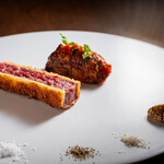 Osteria Splende - 牛腿肉のカツレツ