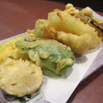 Daiwashokudou - 野菜天ぷら盛（480円）