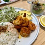 emmy cafe - ガーリックシュリンプ（1430円）