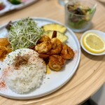 emmy cafe - ガーリックシュリンプ