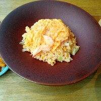 ブリル飯店 - 蟹玉たまご炒飯のランチセット