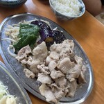 舞木ドライブイン - 和風オイル焼き定食