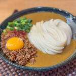 愛笑 - 冷やし台湾カレーうどん☆