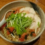 臥龍 - とまとスープの冷やし麺