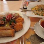 Oriental City - 点心盛り合わせ、炒飯