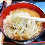 清元 - ハ－フうどん（アップ）