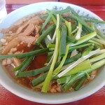 尾道ラーメン 山長 - 背脂ちょい多目尾道